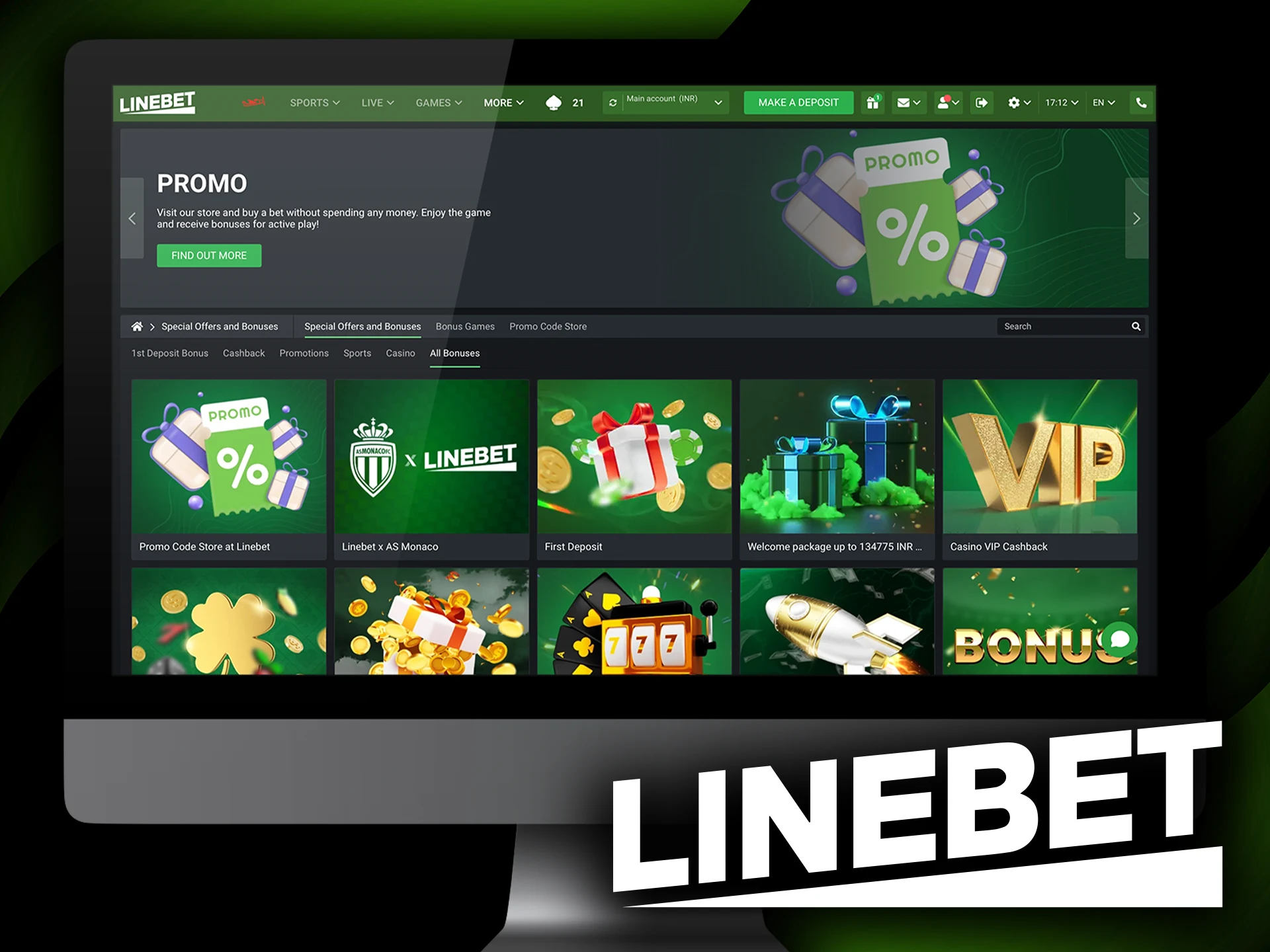 Get Rewarded with Exclusive Linebet Bonuses and Promotions.