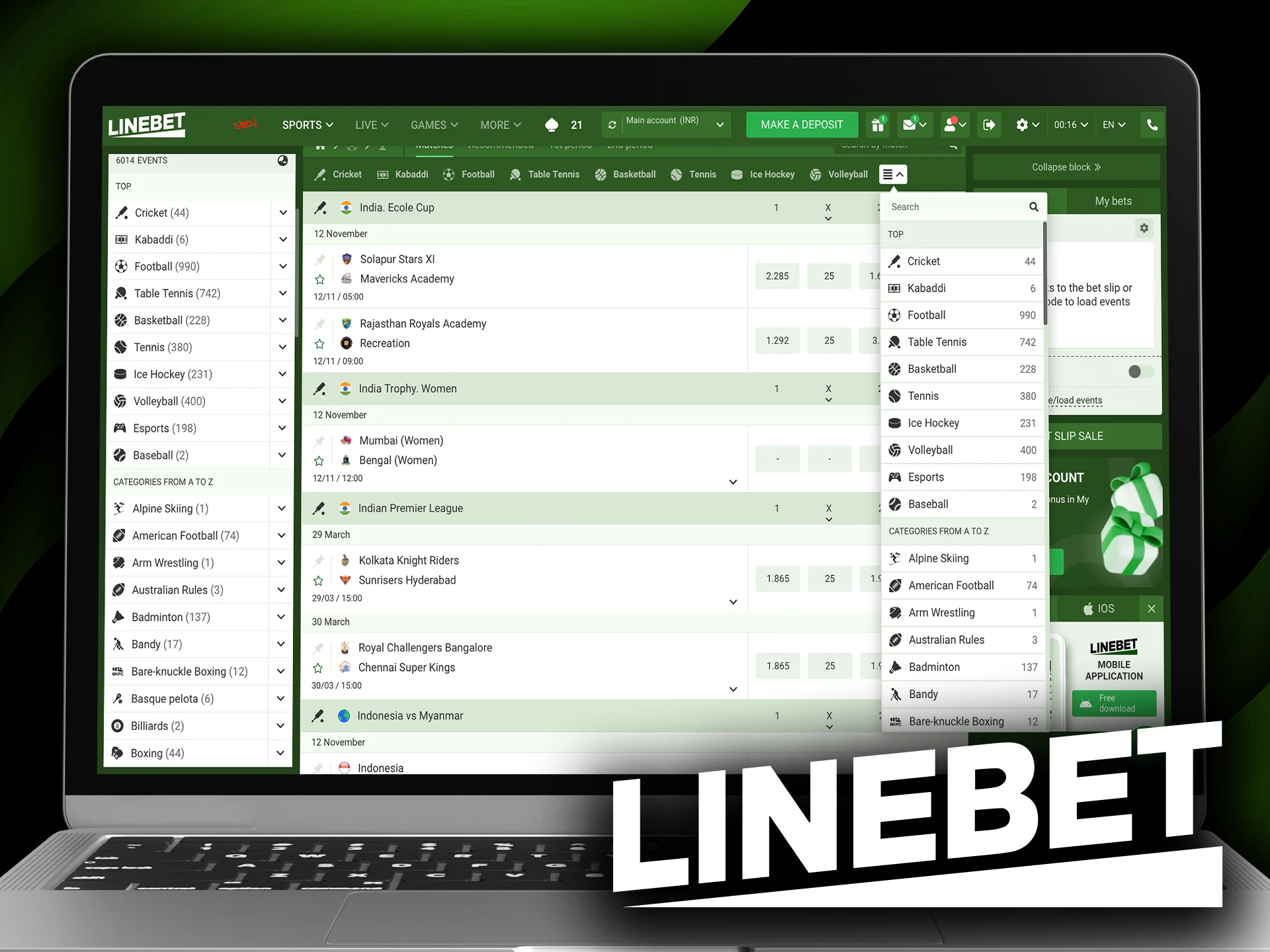 Linebet Sports Betting Options Tailored for Every Player.