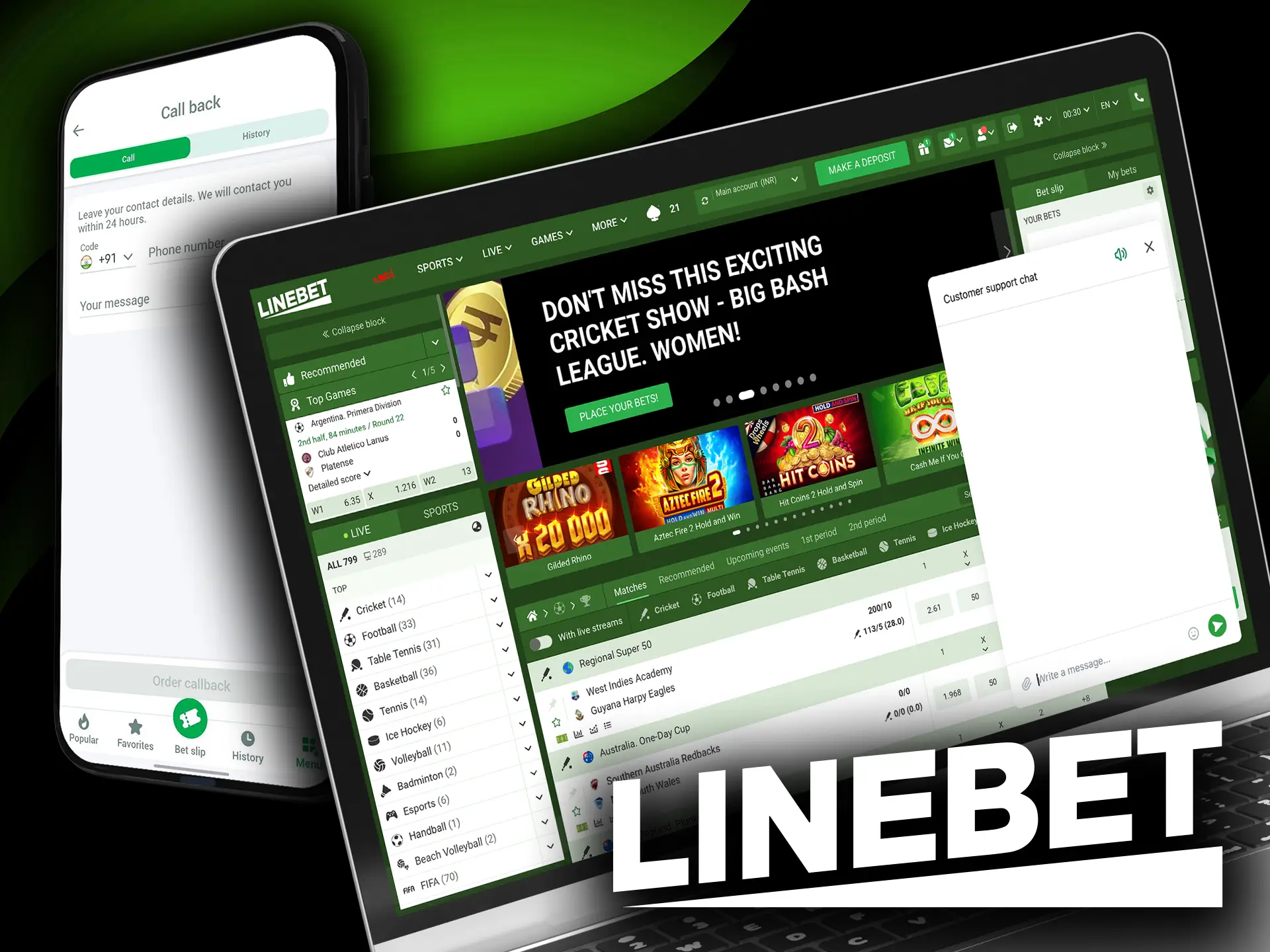 Linebet Communication Channels for Players in India.