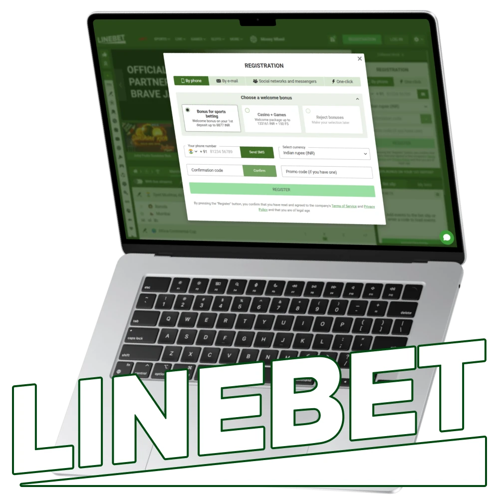 Linebet is an online betting platform that offers multiple methods for registration.