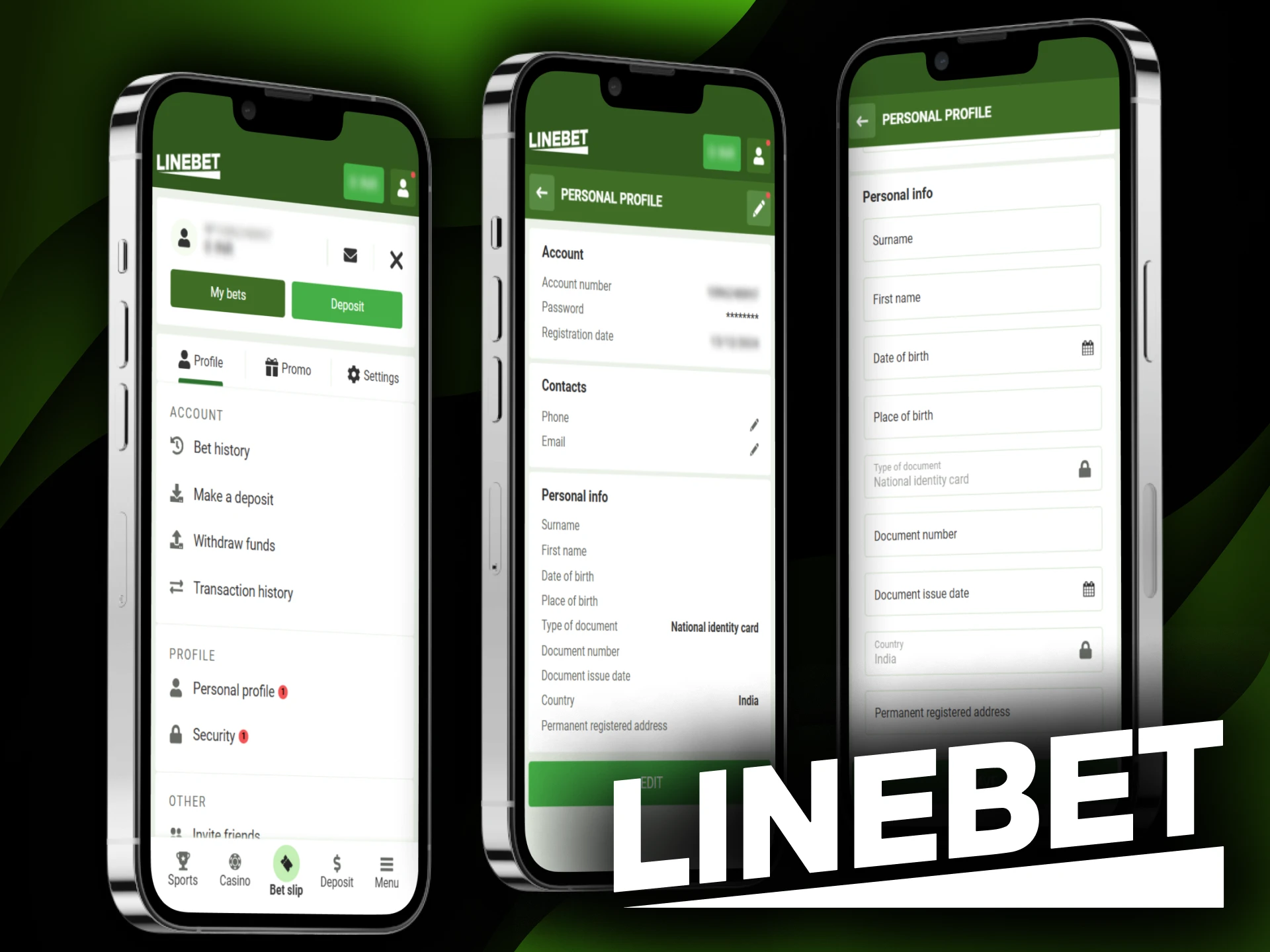 The process of verifying a Linebet account is straightforward.